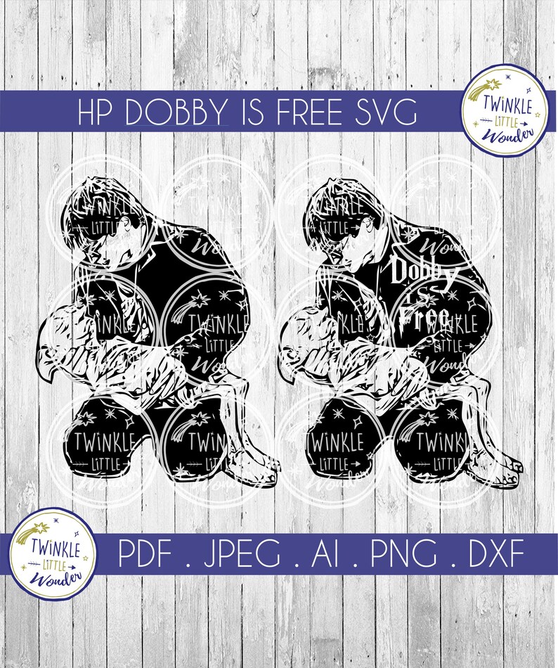 Download DOBBY is FREE SVG | Etsy