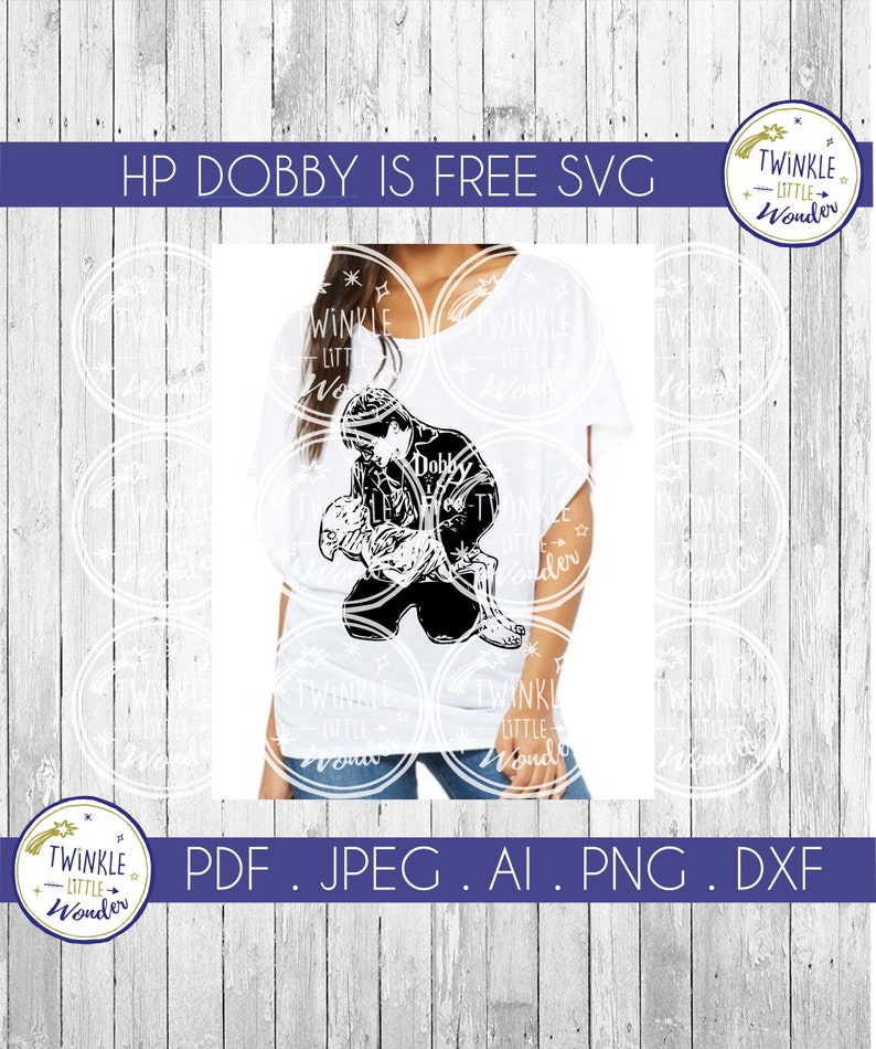 Download DOBBY is FREE SVG | Etsy
