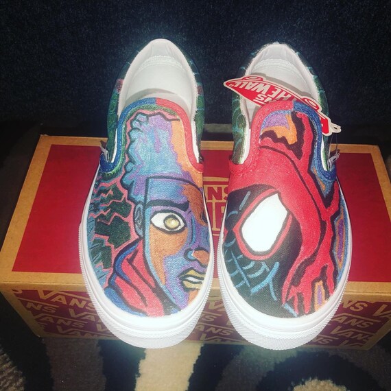 spiderman vans adult