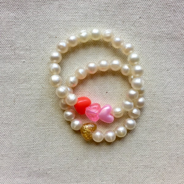 Bracelets en perles Coeur