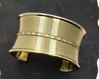 Cuff Bracelet Bangle  Large Cuff Ethnic Gold Chic Tribal Bohemian Adjustable Women Jewellery