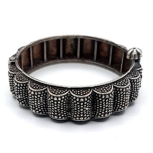 Antikes Armband Rajasthani Indian Ceremonial Large Cuff Ethnic Rajasthan Bracelet Tribal Statement Cuff Vintage Ethnic Bangle