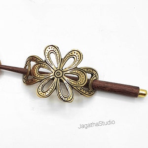 Ethnic Boho Hair Barrette Hair Clip Pin, Bohemian Hair  display picture 1