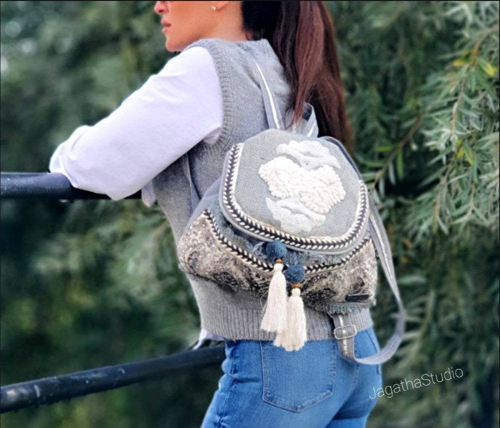 Boho chic cheap backpacks