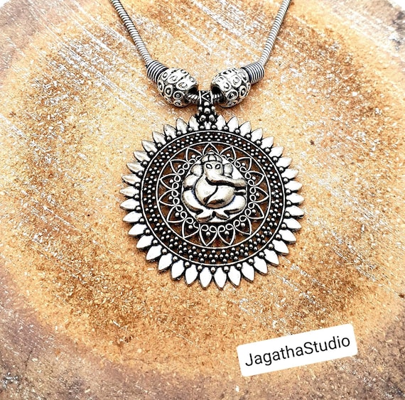 Rajasthani Tribal Ganesh Necklace Rajasthani Tribal Ganesh Necklace