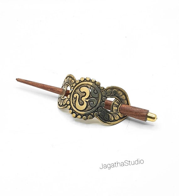 Om Hair Stick Barrette Om Hair Stick Barrette