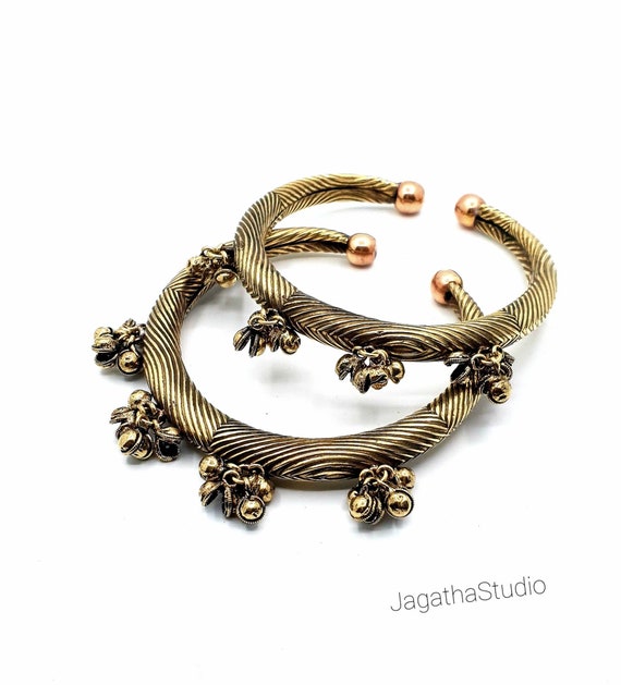 Buy Ethnic Gold Tone Magenta CZ Upper Arm Bracelet Indian Women Wear Armlet  Jewelry Gift Online at desertcartINDIA