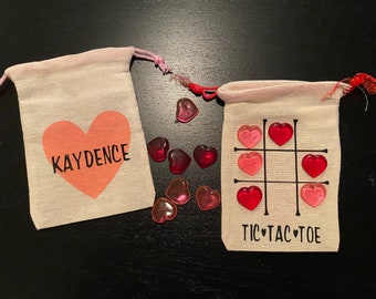 Tic Tac Toe de la Saint-Valentin, Cadeau pour enfants de la Saint-Valentin, Cadeau de classe de la Saint-Valentin, Petit cadeau de la Saint-Valentin, Cadeau de la Saint-Valentin pour enfants