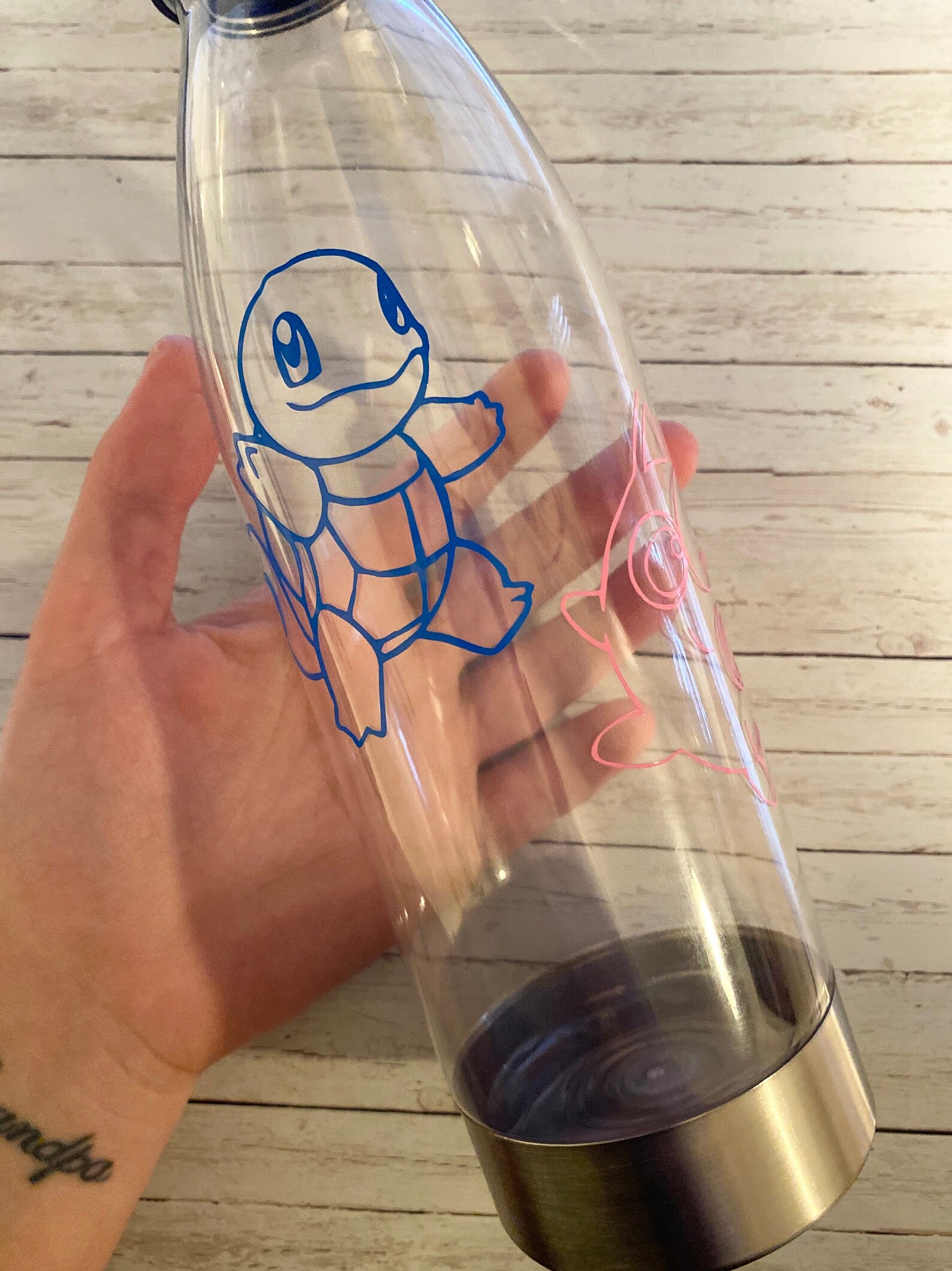 Pokemon Custom Water Bottle/Pokemon Water Bottle/Kids Etsy