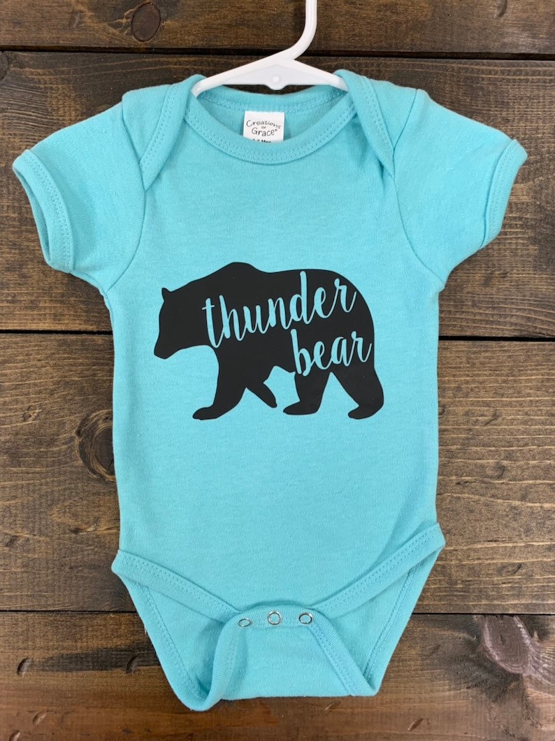Rustic Baby Boy Baby Shower Gift Bear Onesie Baby Bear Onesie Baby Name Onesie Custom Onesie Newborn Coming Home