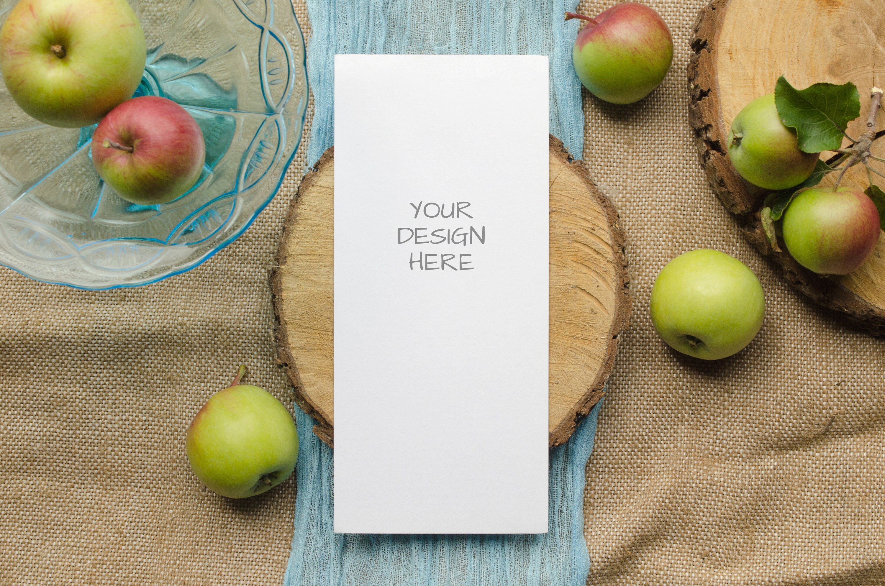 Download Menu Card Mockup Wedding Program 3.75x9 Mockup Menu Mock ...