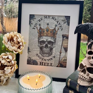 LORDS series, You’re My Heaven, The Ritual, The Sacrifice, The Sinner, Shantel Tessier, Dark Romance, Dictionary Print, bookish