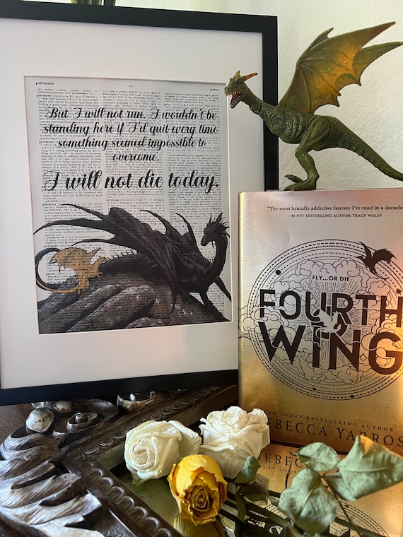 Handmade FOURTH WING Fan Art Bookmark Design Fourth Wing By -  Portugal