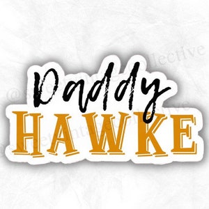 Daddy Hawke, FBAA, From Blood and Ash inspired, Poppy, Hawke Flynn,  romance, fantasy books, Bookish Sticker, reading sticker, smut,