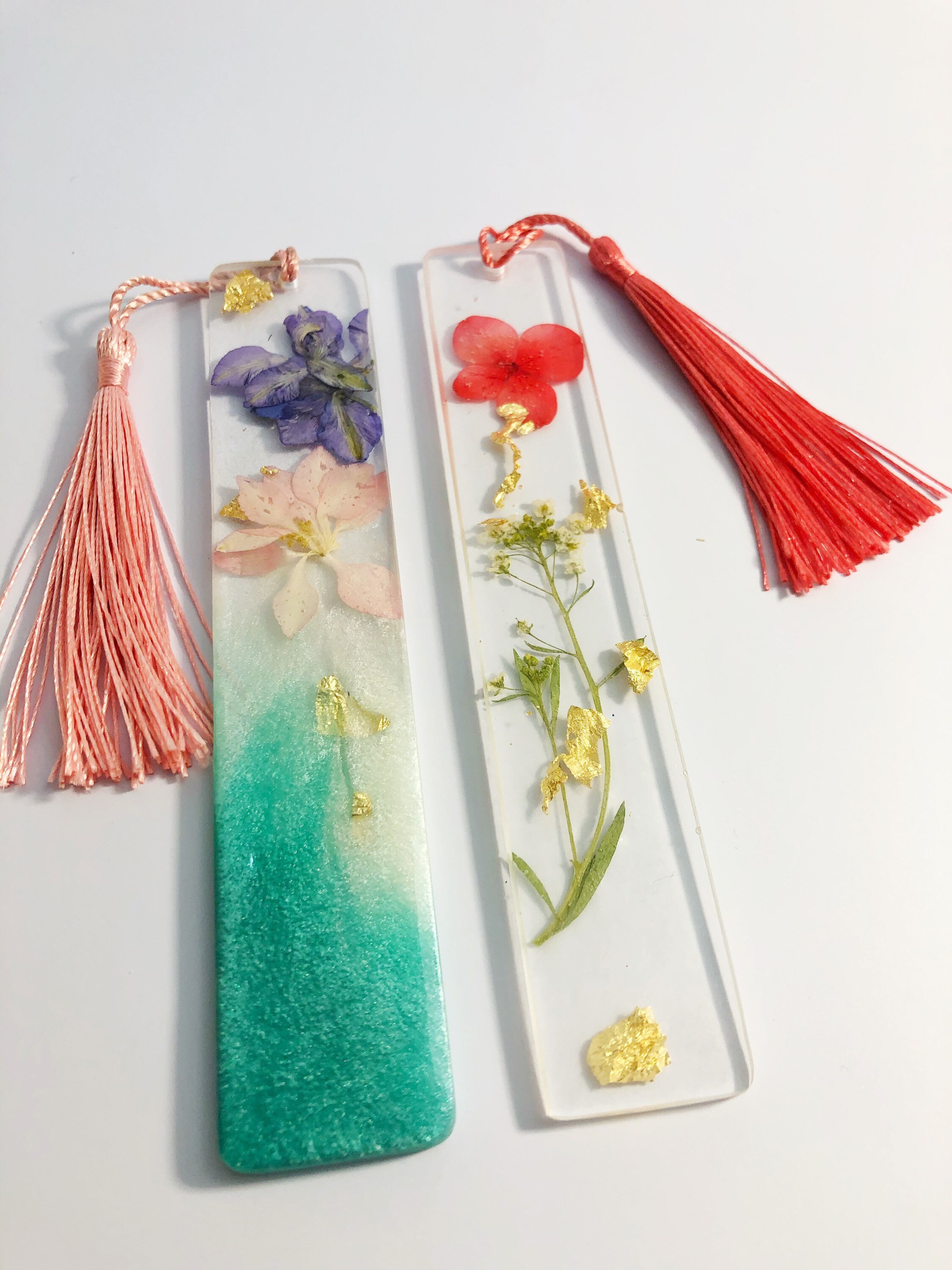 Custom Bookmark handmade Resin Bookmark personalized bookmark Etsy