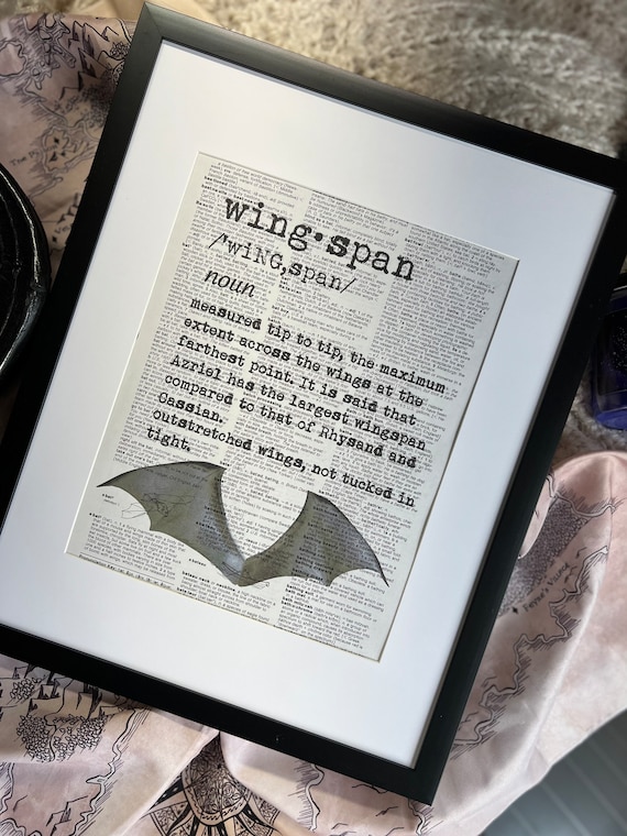Wingspan ACOTAR A Court of Thorns and Roses Dictionary Etsy India
