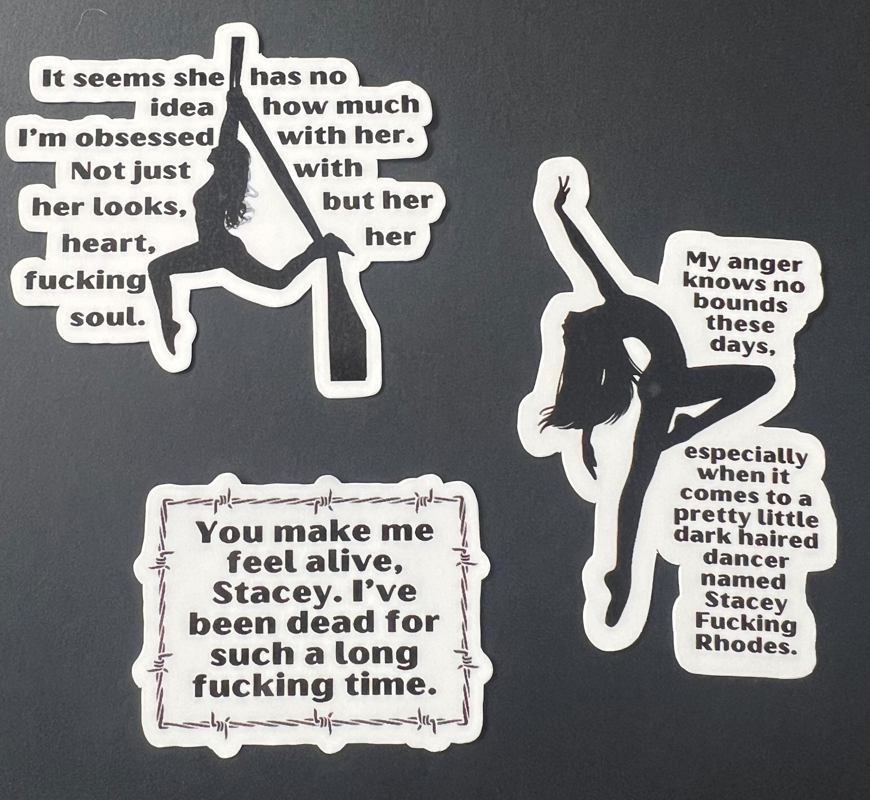 The EDGE OF DARKNESS Sticker Bundle | Bookish Stickers | Insatiable ...