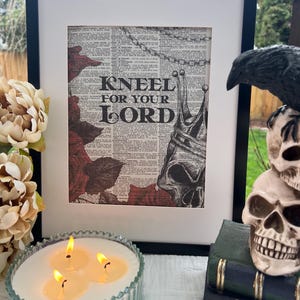 LORDS series, Kneel For Your Lord, The Ritual, The Sacrifice, The Sinner, Shantel Tessier, Dark Romance, Dictionary Print, bookish