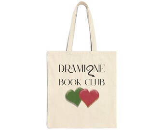 Dramione Book Club tote, The Auction Canvas Bag, Draco Malfoy and Hermione Granger, Fan Fiction bag,  Manacled Tote, fan fic