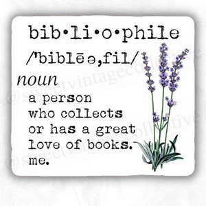 Bibliophile definition, ACOTAR, FBAA, Zodiac Academy, fantasy books, Bookish Sticker, Romance, reading sticker, nerd, writer, reader,