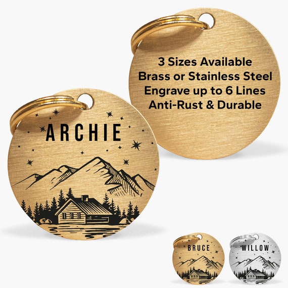 Cheap engraved pet tags 2025