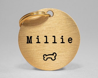Dog Tag for Dogs, Personalized Custom Dog Collar Tag, Pet ID Tag, Dog Name Tag