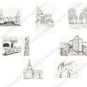 Carnet de croquis Sassenach ~ Croquis inspirés de l'Outlander