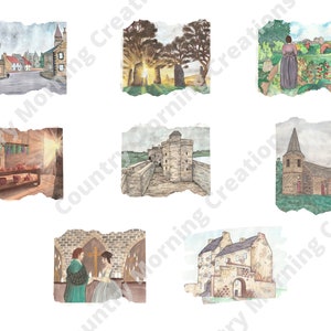 Lieux extravagants ~ Pages de journal inspirées d’Outlander