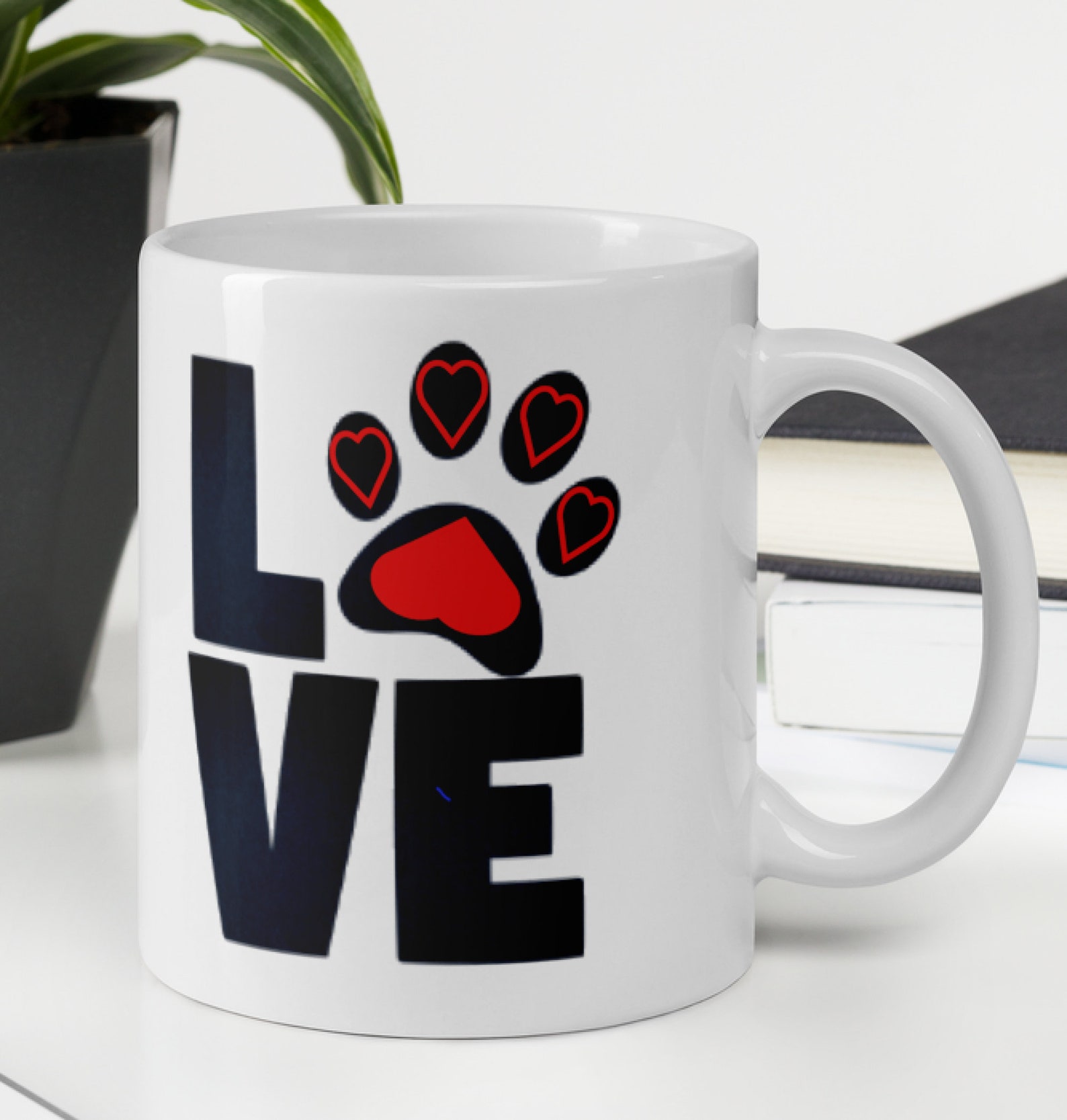 Dog Coffee Mug Love My Dog Cup Dog Lover Mug Love Your Dog Etsy UK
