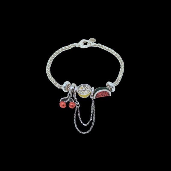 Pomeline — Sterling Charm Bracelet