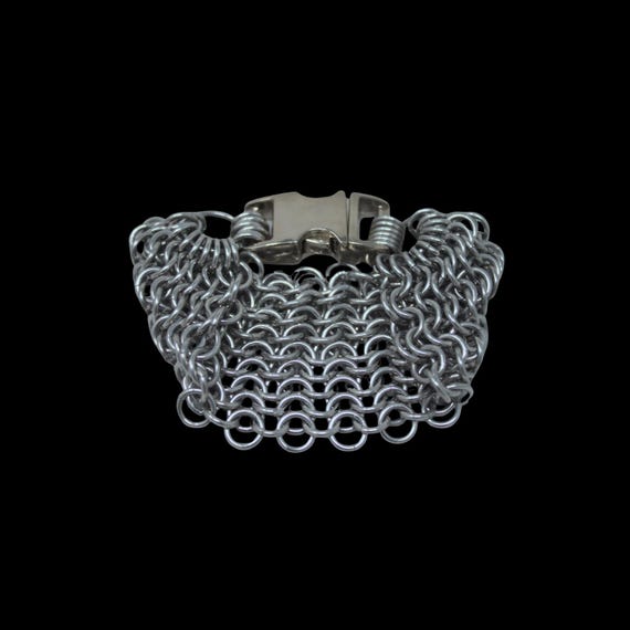 Argentis — Aluminum Chainmail Cuff