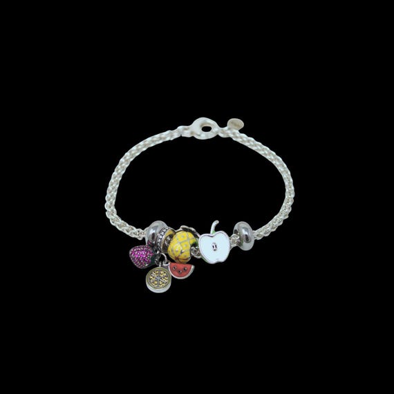 Solanette — Sterling Charm Bracelet
