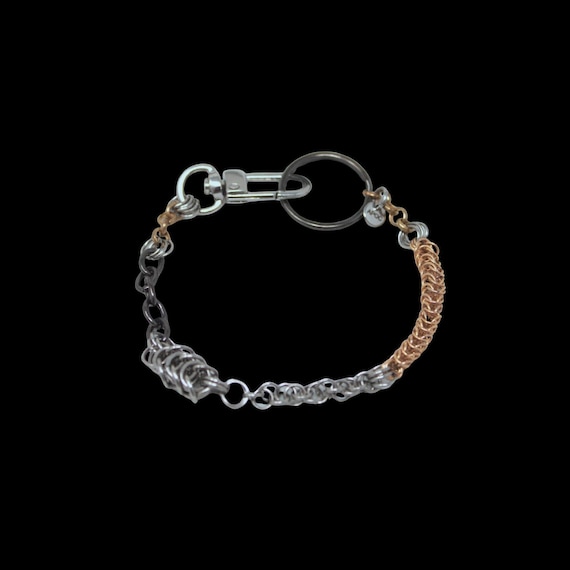 Ironveil — Mixed Metal Bracelet