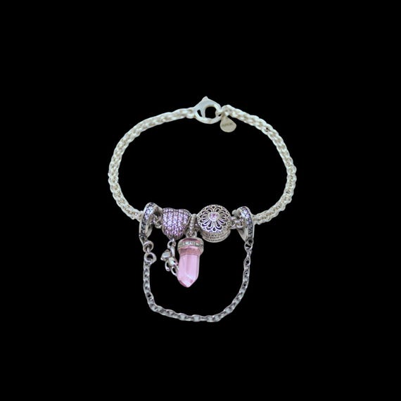 Rosalithe — Sterling Charm Bracelet