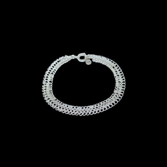 Eryndel — Sterling Chainmail Bracelet