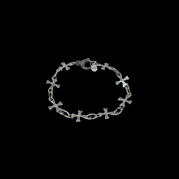 Noctelle — Sterling Cross Bracelet