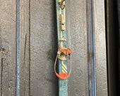 Antique European Kids Ski, Hat Rack, Towel Rack, Coat Hanger