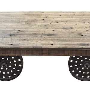 Trolley Cart Coffee Table