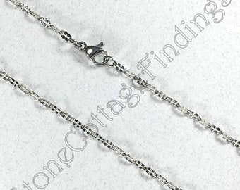 Stainless Steel Butterfly Chain 20 Inch