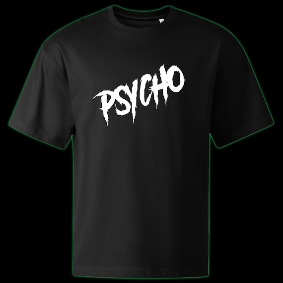 Camiseta extragrande que brilla en la oscuridad con diseño de