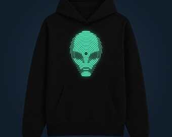 Moletom Entity que brilha no escuro