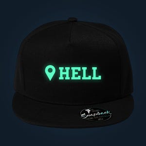 Snapback infernale phosphorescente