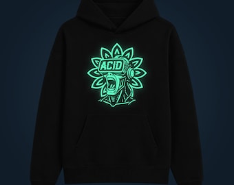 Moletom Acid VR que brilha no escuro