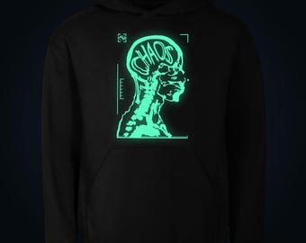 Chaos glow in the dark hoodie