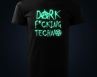 Dark Techno glow in the dark t-shirt