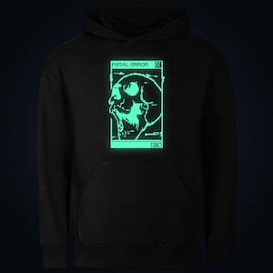 Fatal Error glow in the dark hoodie