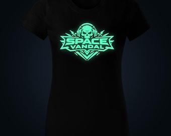 Space Vandal glow in the dark women t-shirt