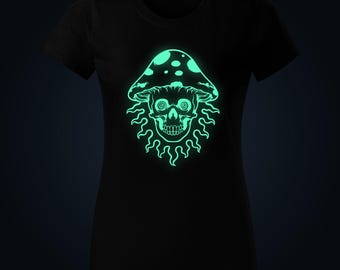 Visions glow in the dark women t-shirt