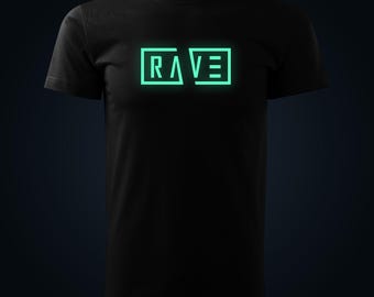 Rave glow in the dark t-shirt
