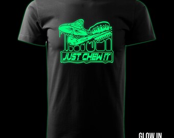 Just Chew It glow in the dark t-shirt